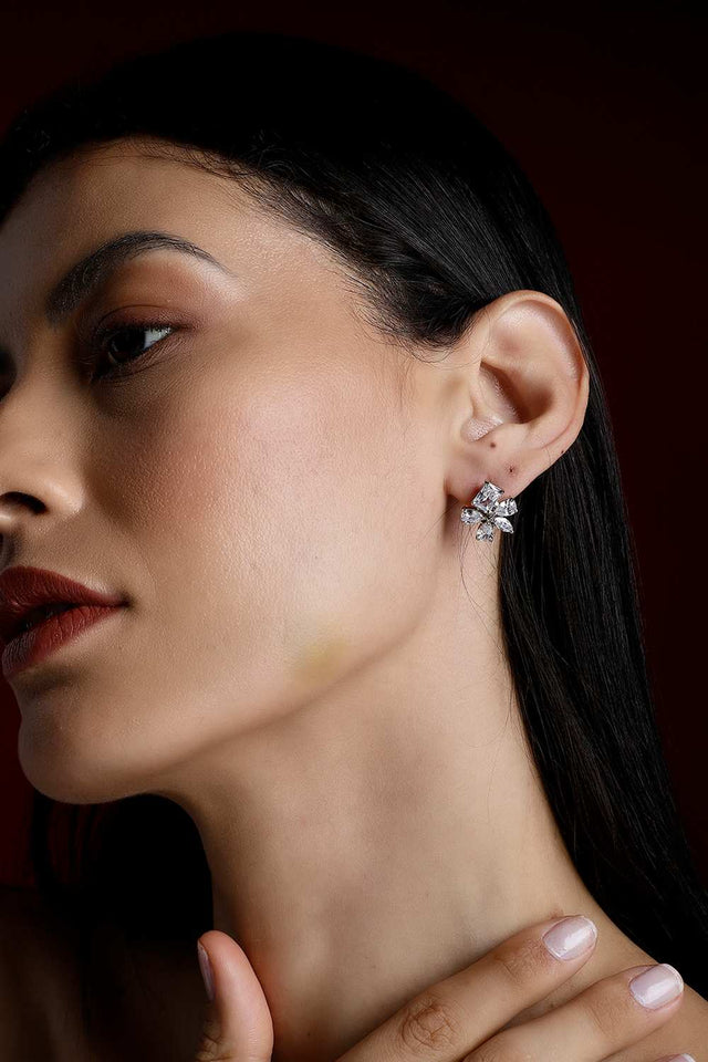 Silver Alloy Earring