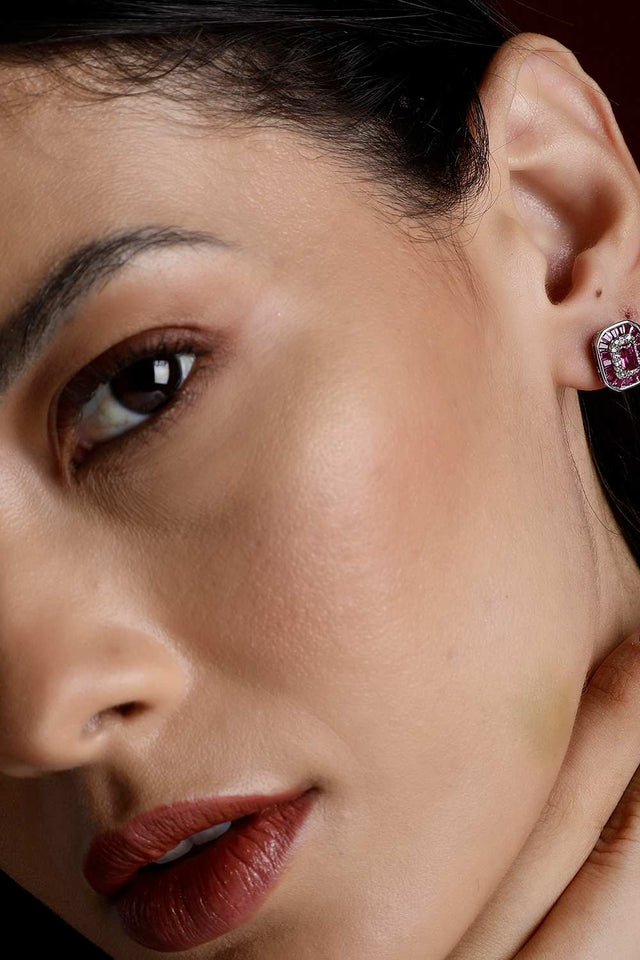 Multi-Color Alloy Earring