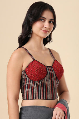 Multi color Printed Cotton Blouse (SUMR-012-MULT)