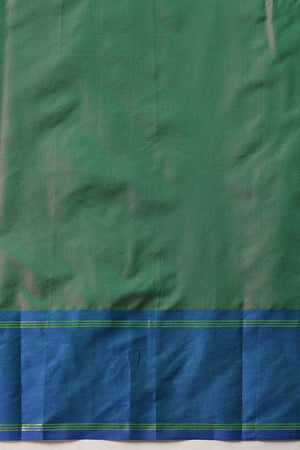 Green Solid Art Silk Saree (SZ-AURA8-GN-3166)