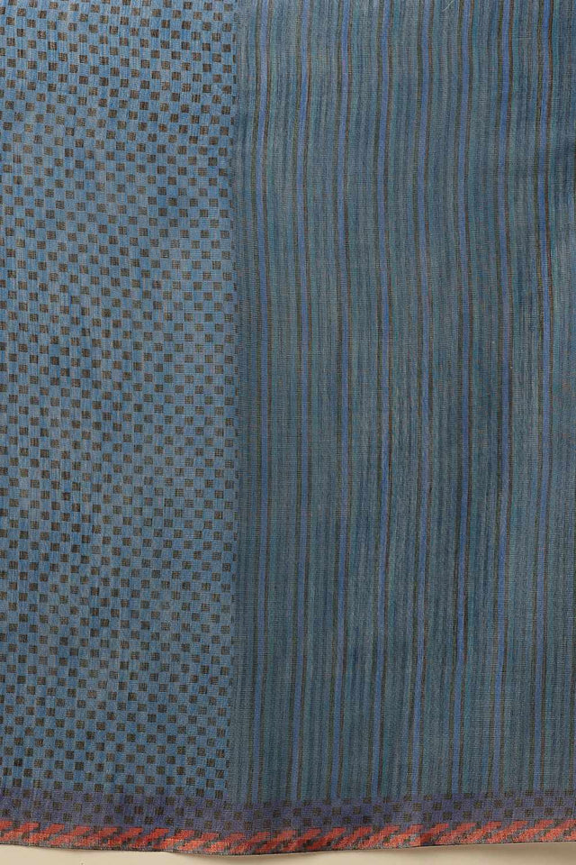 Multi-Color Chanderi Printed Cotton  Saree