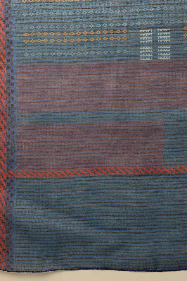 Multi-Color Chanderi Printed Cotton  Saree