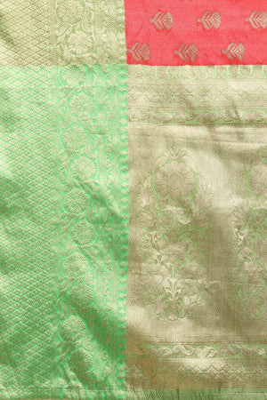 Red Woven Kanjivaram Silk Saree