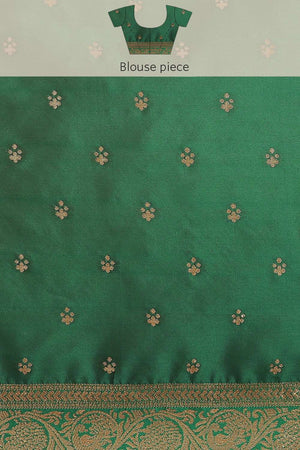 Red Woven Kanjivaram Silk Saree