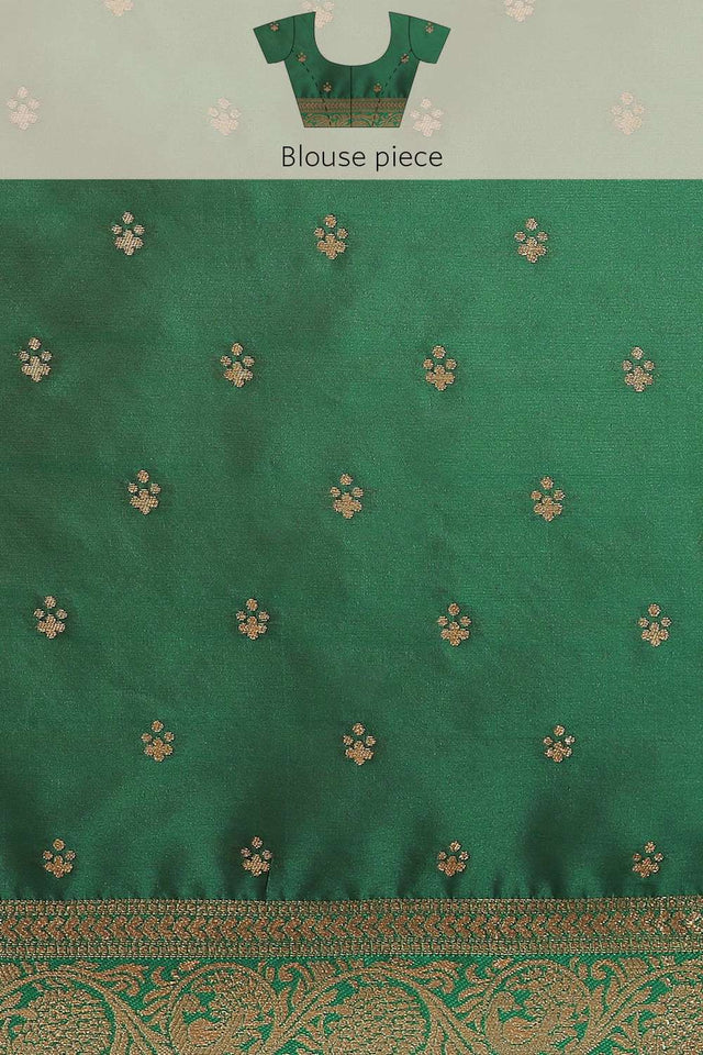 Red Woven Kanjivaram Silk Saree