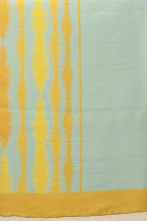 Multi-Color  Abstract Printed Cotton  Saree