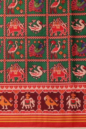 Multi Color Digital Printed Soft Silk Saree