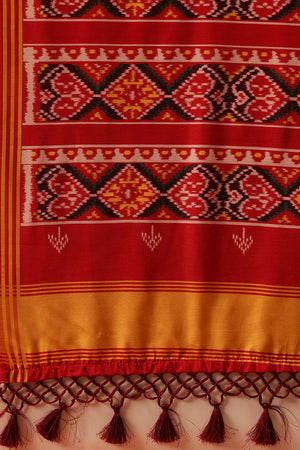 Multi Color Digital Printed Soft Silk Saree