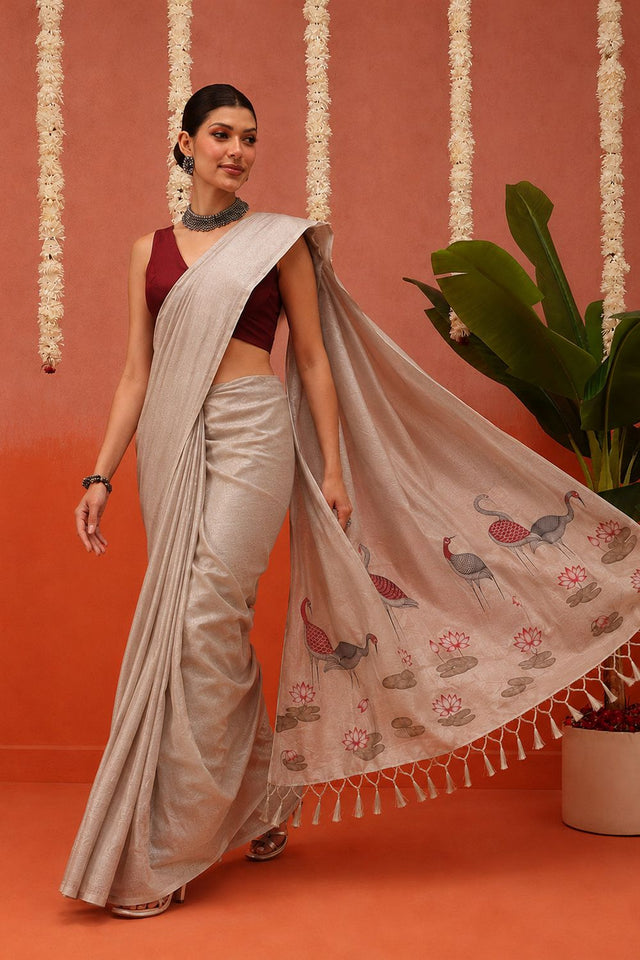 Multi Color Animal Printed Soft Silk Saree (SZ-DGLAYA-MUL-3264)