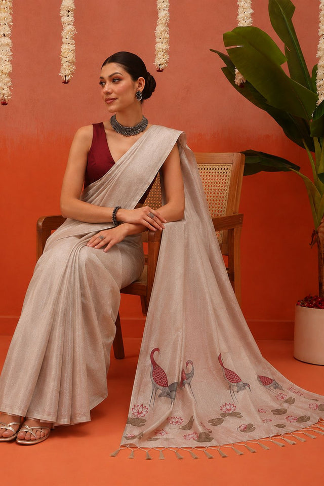 Multi Color Animal Printed Soft Silk Saree (SZ-DGLAYA-MUL-3264)