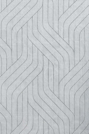 Grey Cotton Zari Tissue Printed Saree