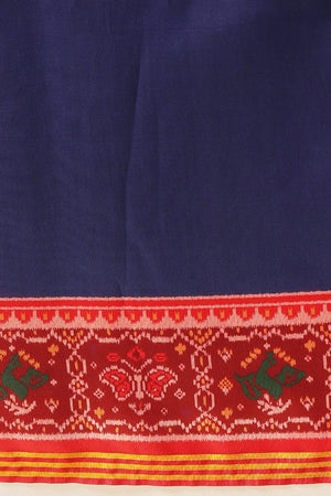 Blue Patola Printed Silk Saree (SZ-DGPATOLA-2974)