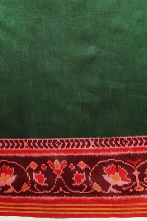 Green Patola Printed Silk Saree (SZ-DGPATOLA-2976)