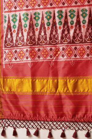 Green Patola Printed Silk Saree (SZ-DGPATOLA-2976)