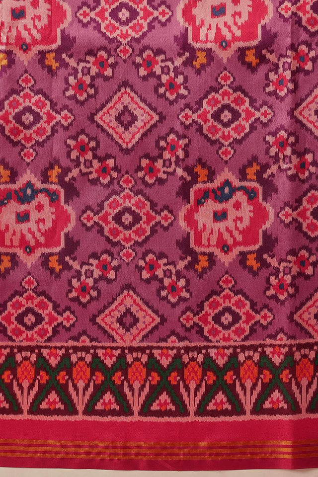 Lavender Patola Printed Silk Saree (SZ-DGPATOLA-2988)