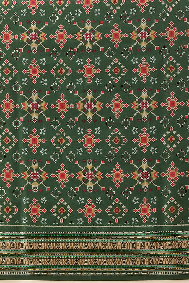 Green Patola Printed Silk Saree (SZ-DGPATOLA-3112)