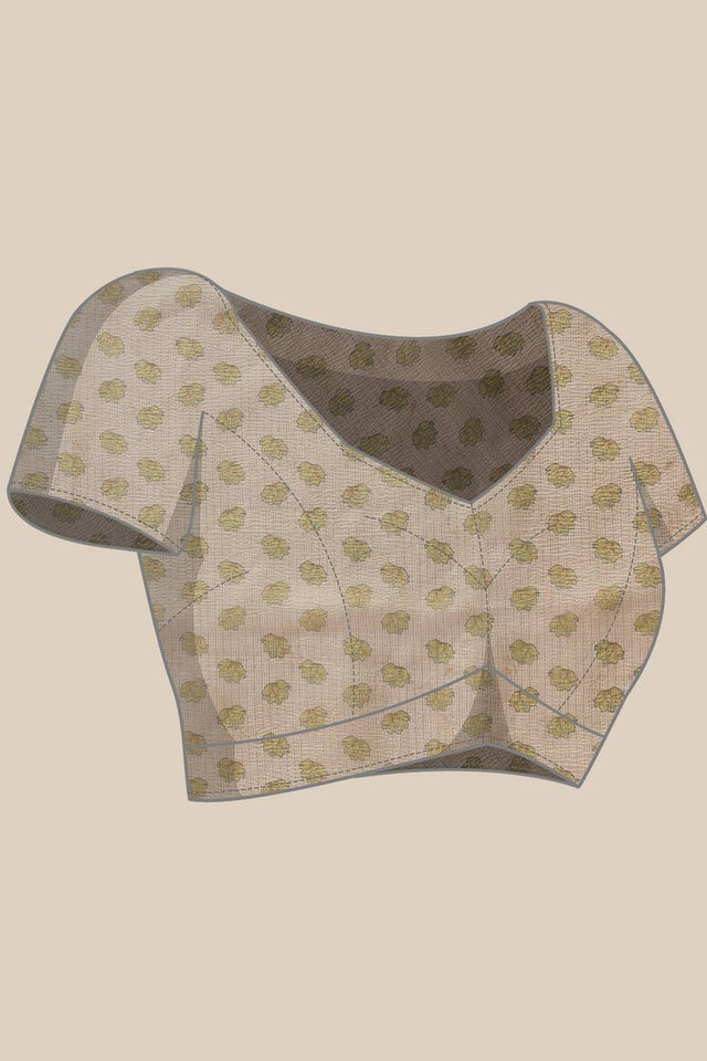 Multi Color Floral Printed Tissue Saree