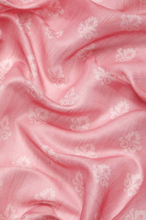 Women's Pink Cotton Silk Digital Saree (SZ-DGTRIJAL1-PN-2145)