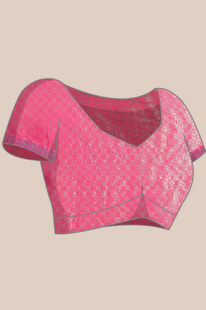 Dark Green Floral Printed Art Silk Saree