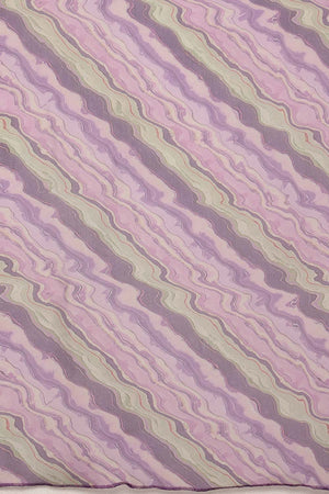 Lavender Colored Soft Silk Abstract Printed Saree (SZ-LEELA-LV-2209)