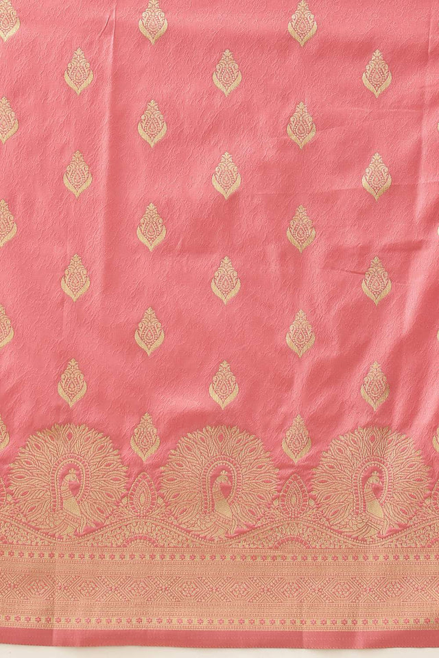 Pink Woven Soft Silk Saree (SZ-NOOR-1-PN-3080)
