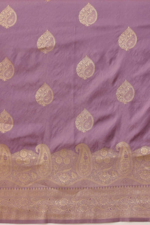 Violet Woven Soft Silk Saree (SZ-NOOR-5-PP-3093)