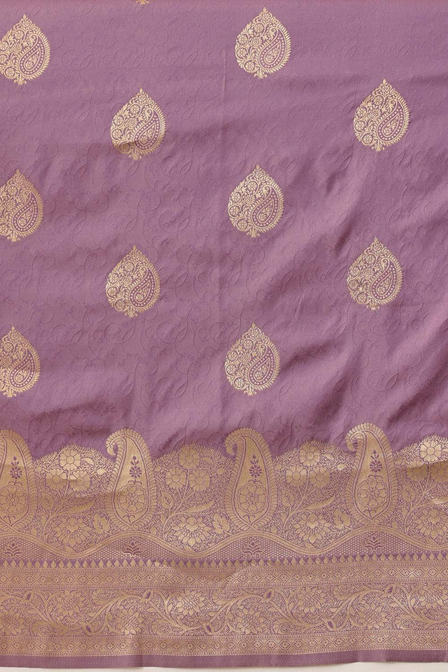 Violet Woven Soft Silk Saree (SZ-NOOR-5-PP-3093)