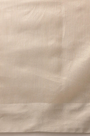 Beige Solid Silk Saree (SZ-ONAM31-3039)
