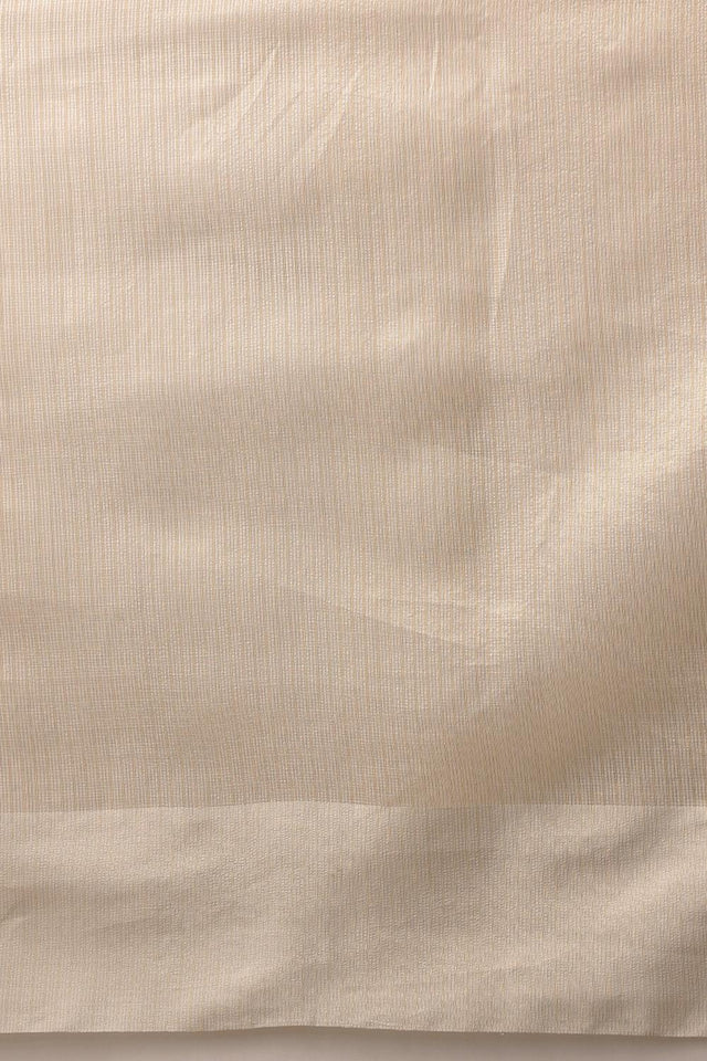 Beige Solid Silk Saree (SZ-ONAM31-3039)