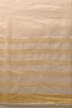 Beige Woven Silk Saree (SZ-ONAM36-3064)