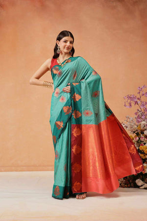 Blue Banarasi  Silk Zari Saree