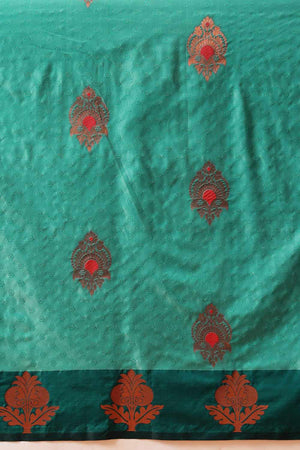 Blue Banarasi  Silk Zari Saree