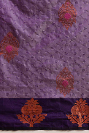 Violet Banarasi  Silk Zari Saree (SZ-PARIDHI-LV-2469)