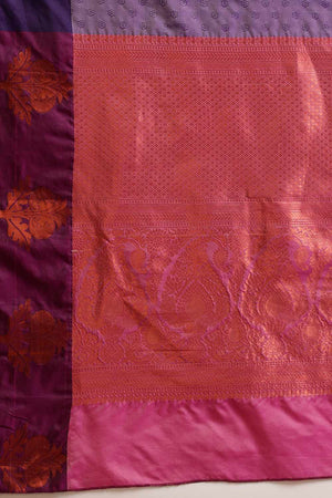 Violet Banarasi  Silk Zari Saree (SZ-PARIDHI-LV-2469)