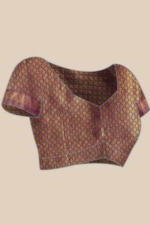 Red Zari Woven Kanjivaram Silk Saree