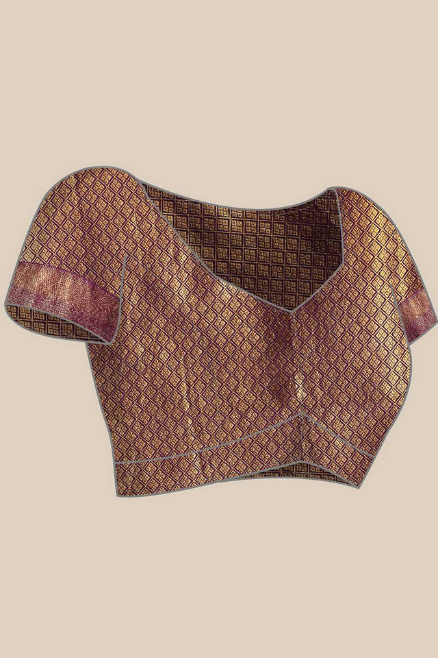 Red Zari Woven Kanjivaram Silk Saree