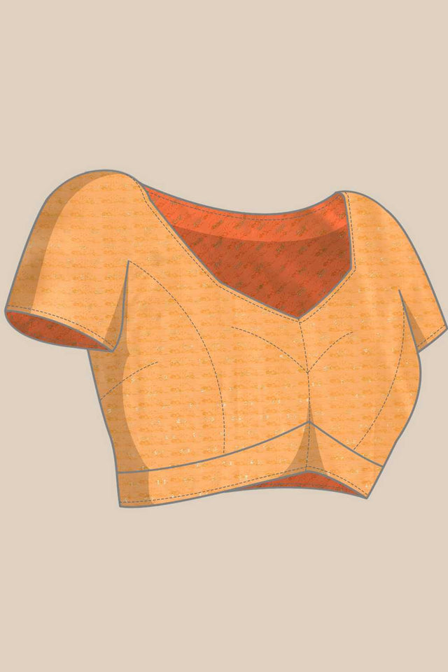 Yellow Floral Printed Chiffon Ready to Wear Saree