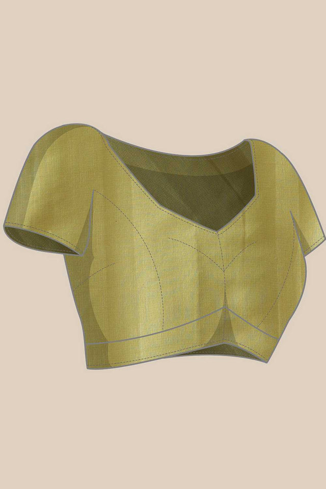 Pink Abstract Printed Cotton Blend Ready to Wear Saree