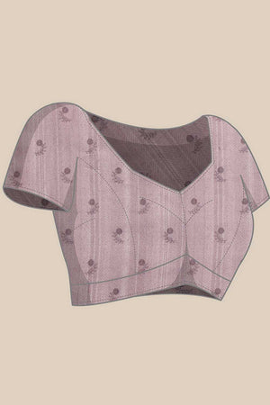 Pink Madhubani Printed Cotton Blend Ready to Wear Saree