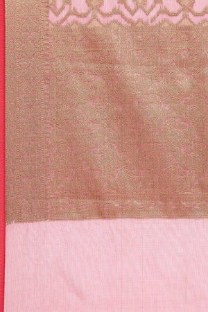 Purple Silk Blend Saree