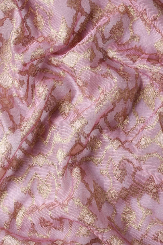 Purple Silk Blend Saree