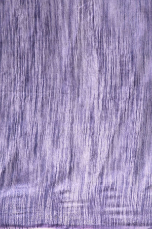 Blue Silk Blend Saree