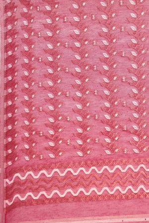Magenta Silk Blend Saree (TOMQQE4B1929)