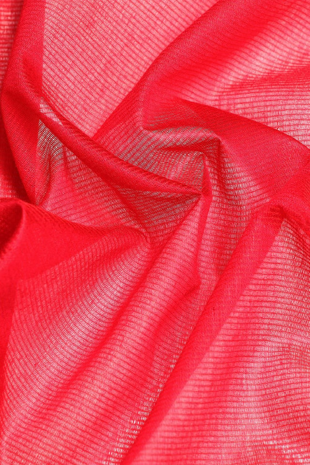 Pink Silk Blend Saree