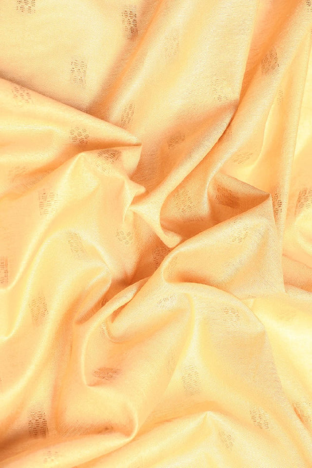 Gold Silk Blend Saree