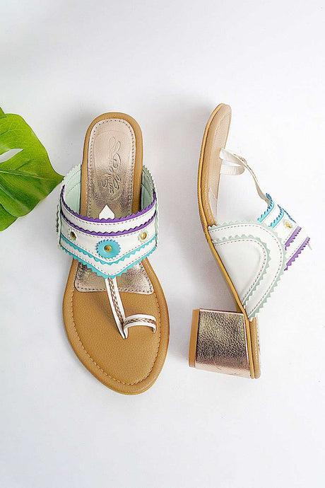 Best Faux Leather Material Block Heel For Women