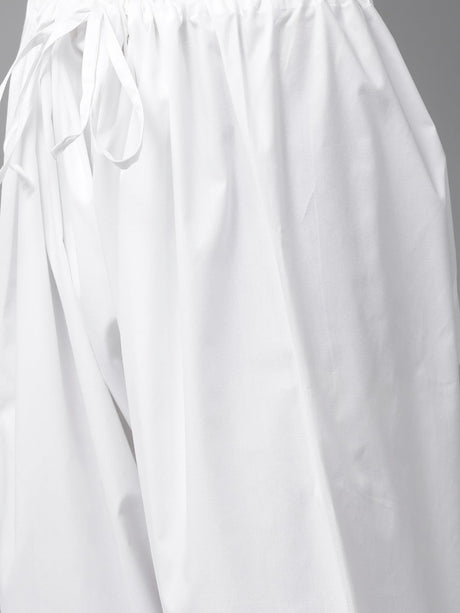 Buy Men's Yellow Cotton Solid Pathani Set Online - Zoom In