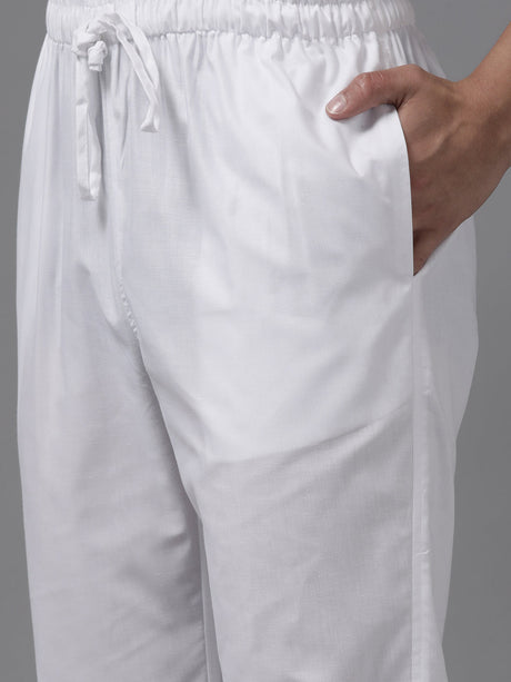 Buy Men's Maroon Pure Cotton Sequins Printed Pathani Set Online - Zoom Out