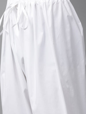 Buy Men's Royal Blue Cotton Solid Pathani Set Online