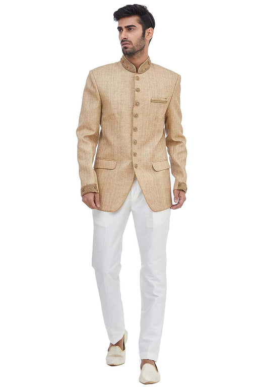Cream - Jodhpuri Suit | Wedding Bandhgala | Buy Designer Jodhpuri Collection